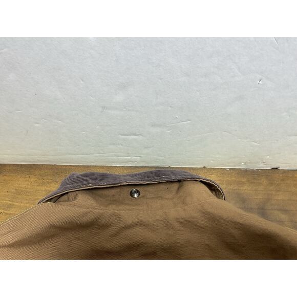 Bulwark Excel FR Midweight Jacket L-RG Brown Corduroy Collar Flame Resistant - Picture 12 of 12